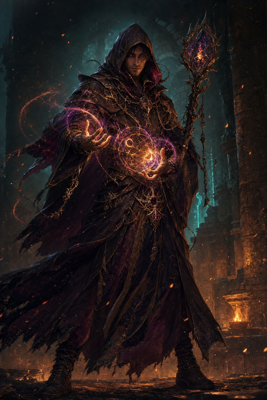 Warlock class concept art